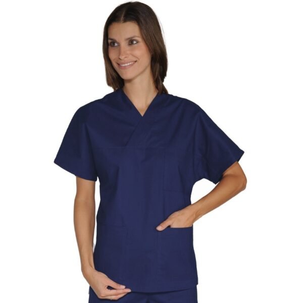 Casacca Collo V unisex 100% cotone