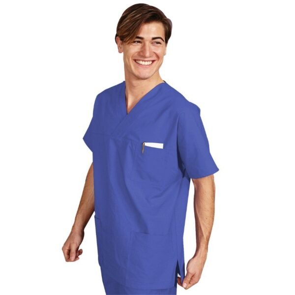 Casacca Collo V unisex 100% cotone