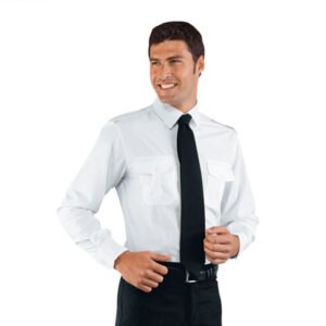 Camicia Pilota a manica lunga - Bianco