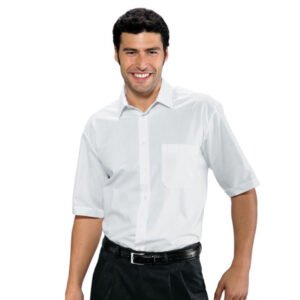 Camicia Uomo a mezza manica - Bianco